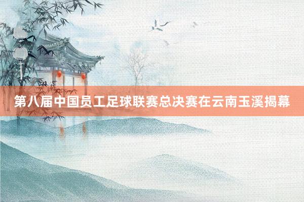 第八届中国员工足球联赛总决赛在云南玉溪揭幕